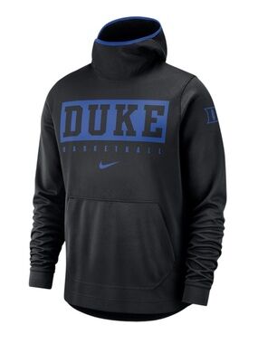 ✨BNWOT - Nike Duke Blue Devils Basketball Pullover Hoodie - Black - size M✨